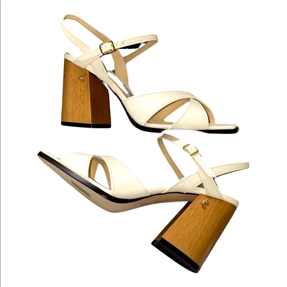 NWB NEVER WORN JIMMY CHOO BLOCK HEELS SIZE 40 EXCELLENT CONDITION